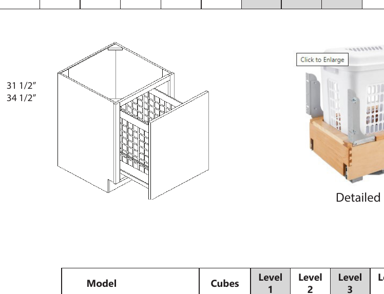Vanity Drawer Base custom kitchen cabinet, 9″–39″ wide